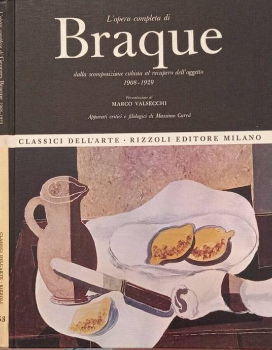 Braque, l'opera completa - copertina