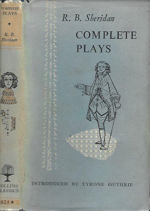 Complete Plays - R. B. Sheridan - copertina