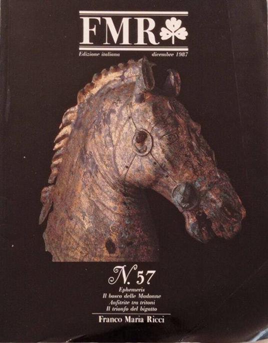 FMR n.57 anno 1987 - Franco Maria Ricci - copertina