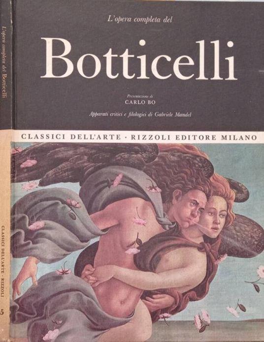 Botticelli, l’opera completa - Gabriele Mandel - copertina