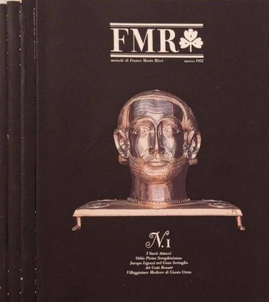 FMR n. 1,3,4,5 anno 1982 - Franco Maria Ricci - copertina