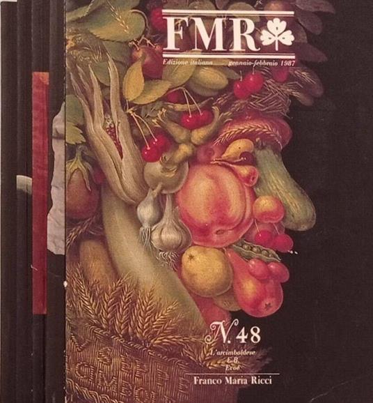 FMR n. 48,49,50,52,57 anno 1987 - Franco Maria Ricci - copertina