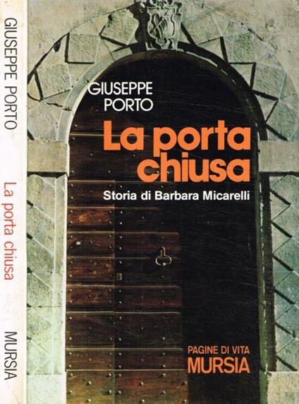 La porta chiusa - Giuseppe Porto - copertina