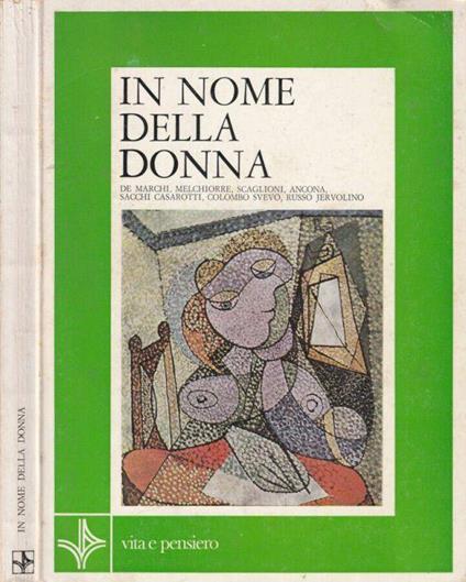 In nome della donna - Bruno De Marchi - copertina