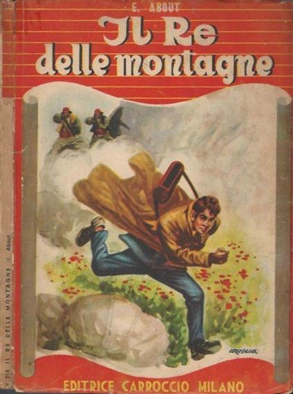 Il Re delle montagne - Edmond About - copertina