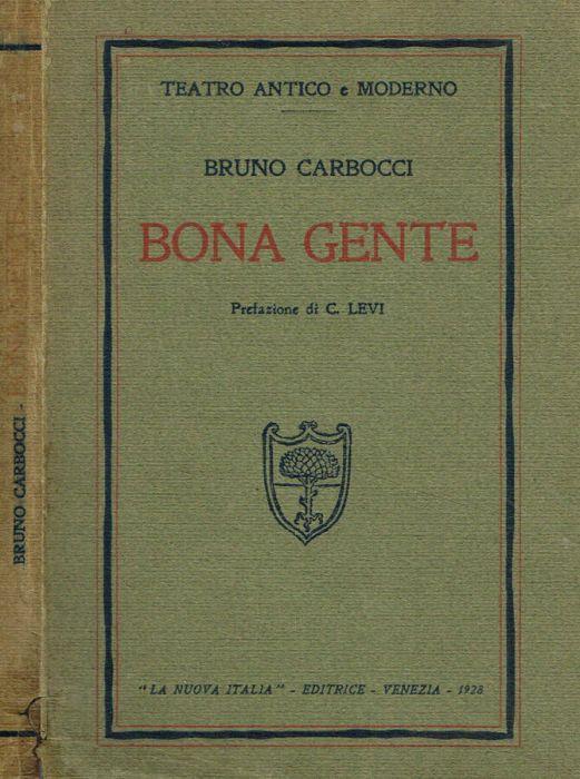 Bona gente - Bruno Carbocci - copertina