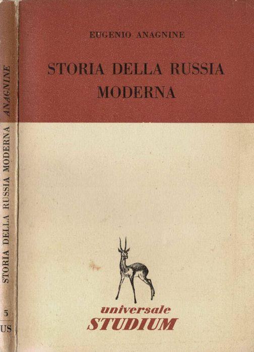 Storia della Russia moderna - Eugenio Anagnine - copertina