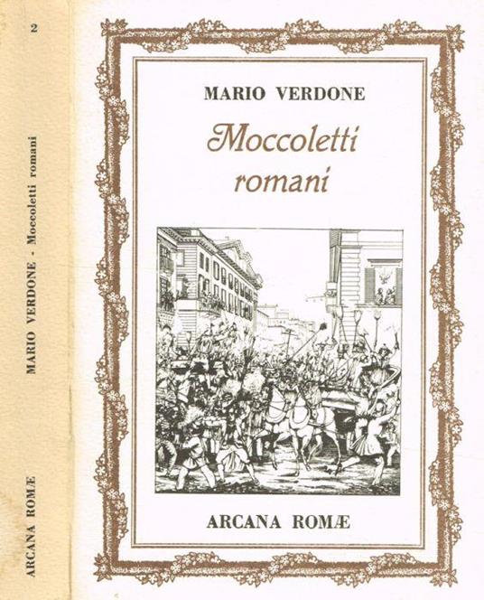 Moccoletti romani - Mario Verdone - copertina