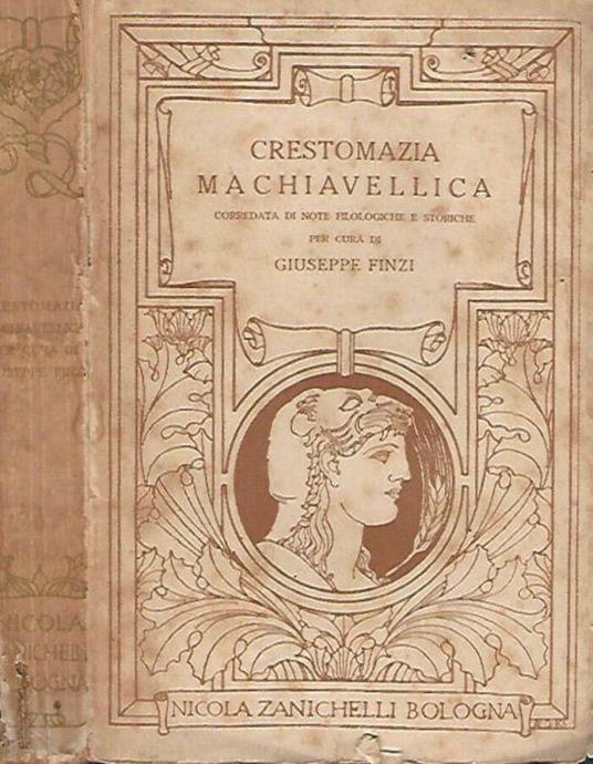 Crestomazia machiavellica - Giuseppe Finzi - copertina