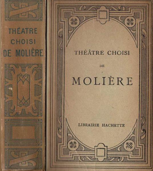 Thèatre Choisi de Molière - Molière - copertina