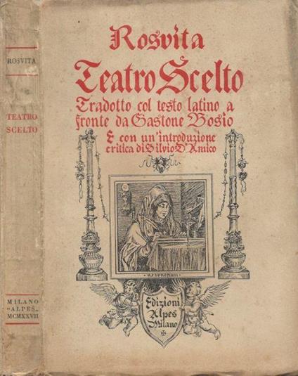 Teatro scelto - Rosvita - copertina