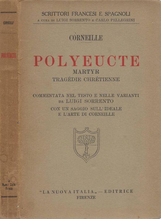 Polyeucte martyr - Pierre Corneille - copertina