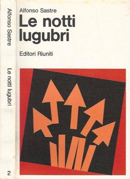 Le notti lugubri - Alfonso Sastre - copertina