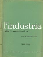 L' industria. Rivista di economia politica. Trimestrale n.1, gennaio/marzo 1969