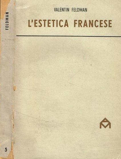 L' estetica francese contemporanea - copertina