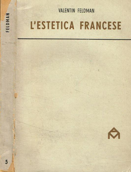 L' estetica francese contemporanea - copertina