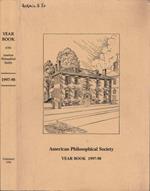 American Philosophical Society Year Book - 1997-98