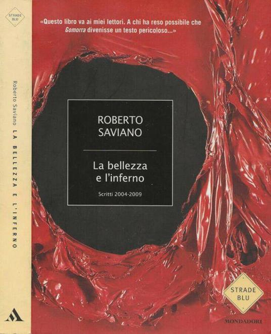La bellezza e l’inferno - Roberto Saviano - copertina
