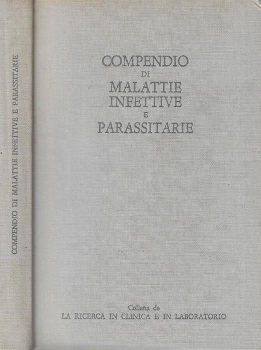 Compendio di malattie infettive e parassitarie - Giuseppe Penso - copertina
