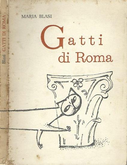 Gatti di Roma - Maria Blasi - copertina