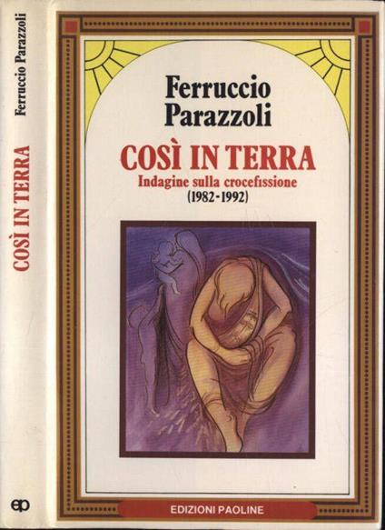 Così in terra - Ferruccio Parazzoli - copertina