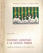 Eugenio Montale e la nuova poesia