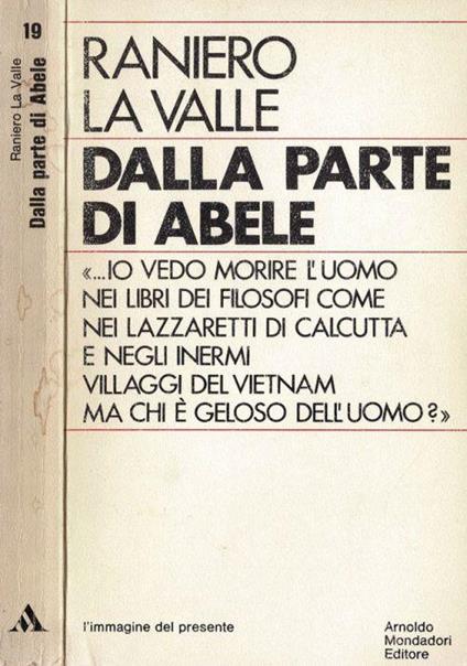 Dalla parte di Abele - Raniero La Valle - copertina