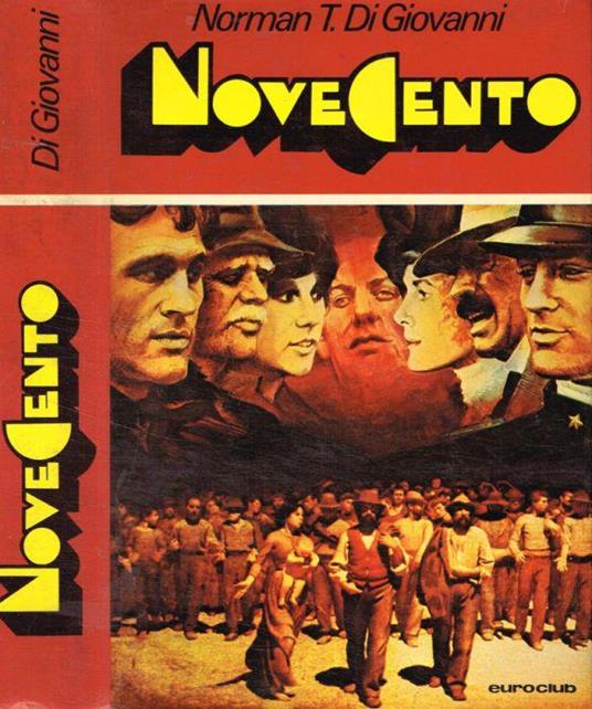 Novecento - Norman Thomas Di Giovanni - copertina