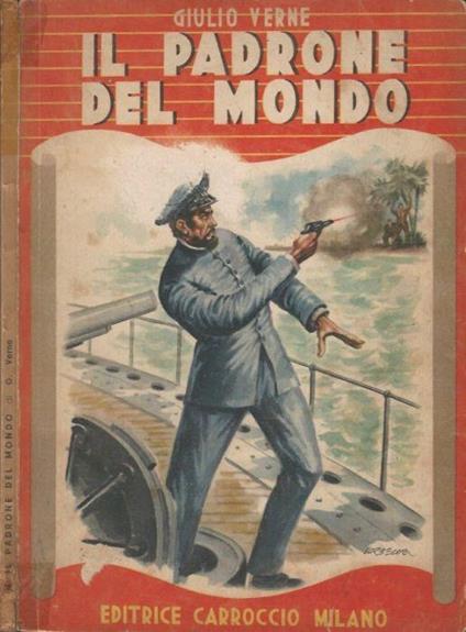 Il padrone del mondo - Jules Verne - copertina