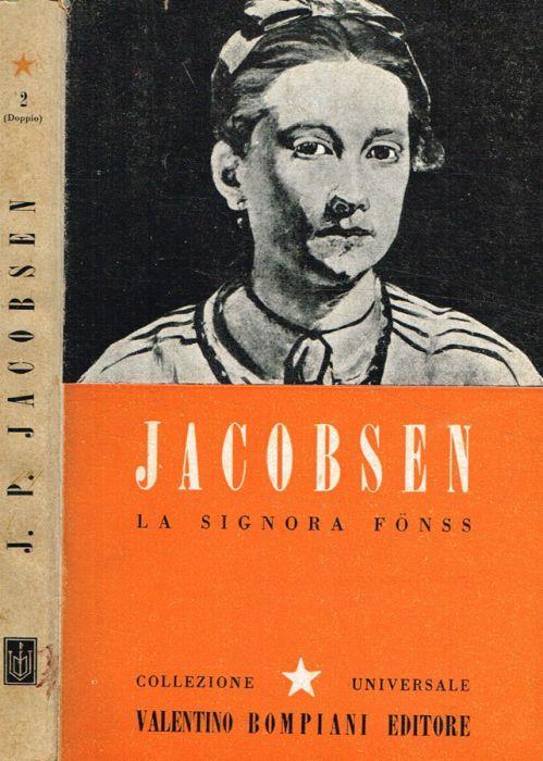 La signora Fonss - Jens Peter Jacobsen - copertina