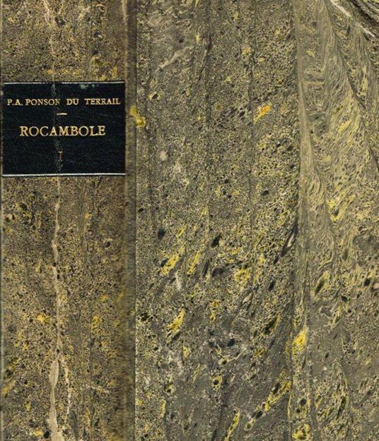 Rocambole - Pierre Alexis Ponson du Terrail - copertina
