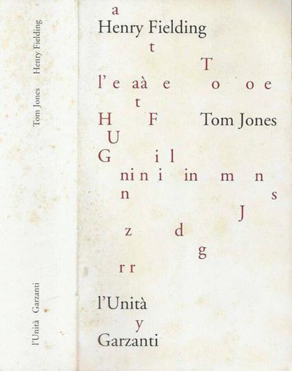 Tom Jones - Henry Fielding - copertina