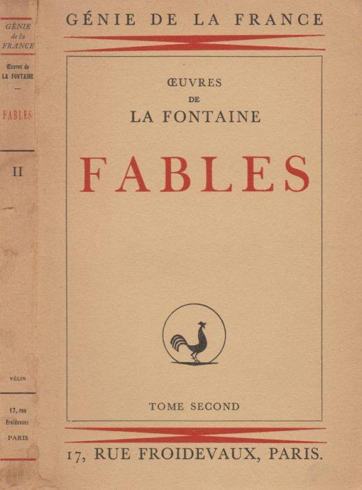 Fables - Jean de La Fontaine - copertina