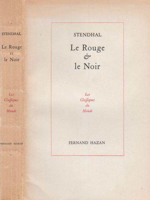 Le Rouge et Le Noir - Stendhal - copertina