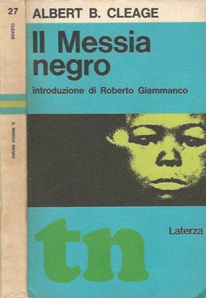 Il Messia negro - copertina