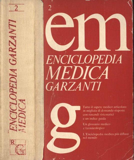 Enciclopedia medica Garzanti Vol. 2 - copertina