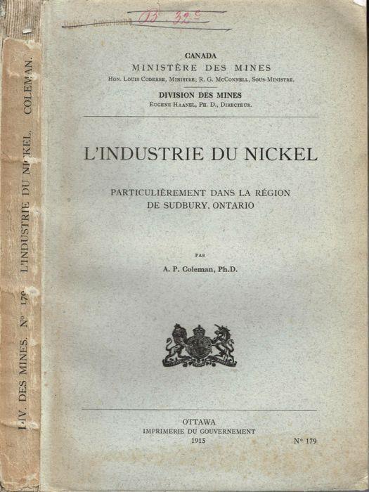 L' industrie du nickel - copertina