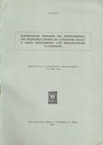 Eliminazione urinaria del pregnandiolo nei reumatici cronici in condizioni basali e dopo trattamento con progesterone e cortisone