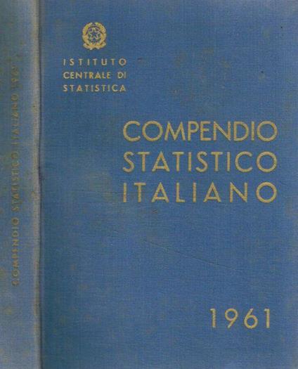 Compendio statistico italiano 1961 - copertina