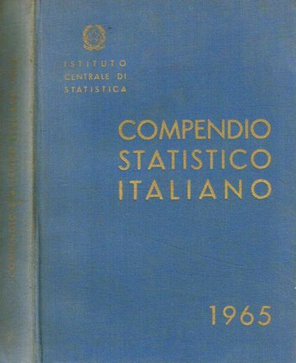 Compendio statistico italiano 1965 - copertina