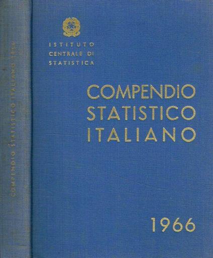 Compendio statistico italiano 1966 - copertina
