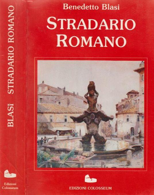 Stradario romano - Benedetto Blasi - copertina