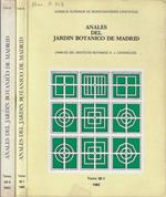 Annales del jardin botanico de Madrid tomo 39-I-II 1982