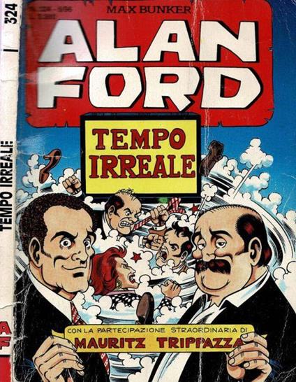 Alan Ford - Tempo irreale - Max Bunker - copertina