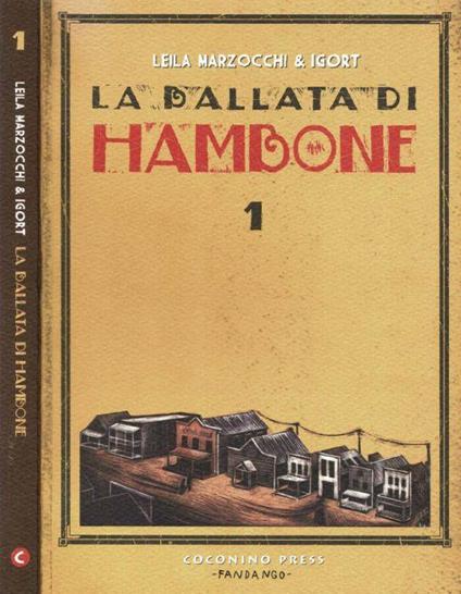 La ballata di Hambone - Leila Marzocchi - copertina