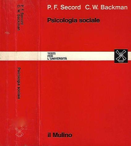 Psicologia sociale - copertina