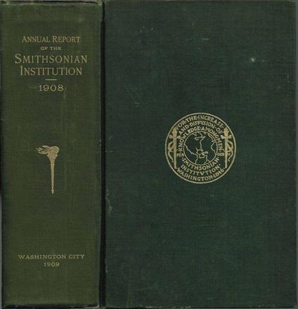 Annual Report of the Board of Regents of the Smithsonian Institution, - copertina