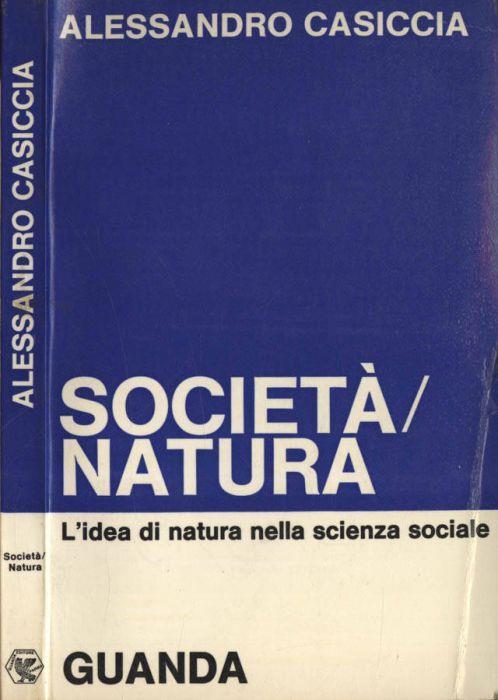 Società - Natura - Alessandro Casiccia - copertina