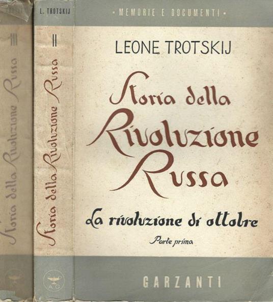 Storia Della Rivoluzione Russa - Lev Trotsky - copertina