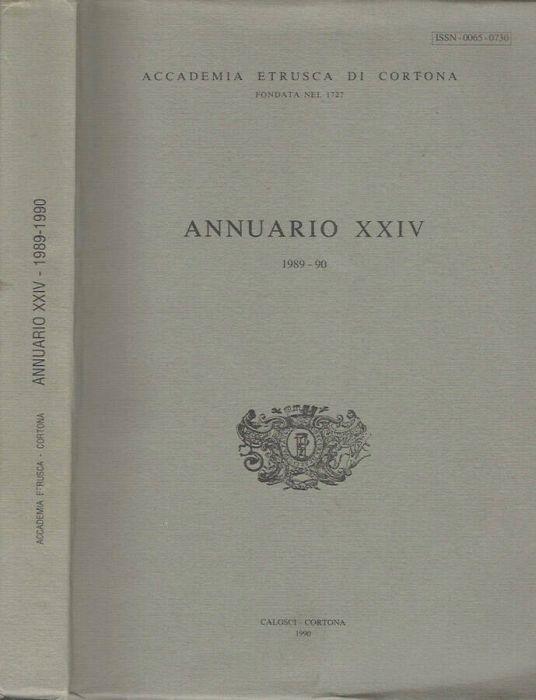 Annuario XXIV - Anna Maria Isastia - copertina